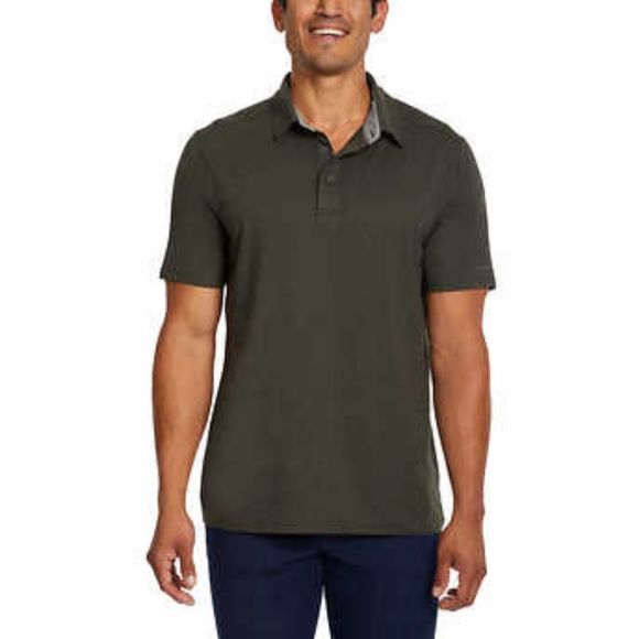 G.H. Bass Men's Jersey Polo - Picture 1 of 3